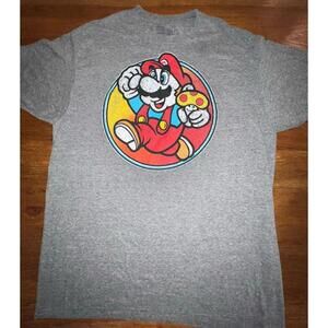 Super Mario Brothers Nintendo Men’s‎ T-shirt Size Large